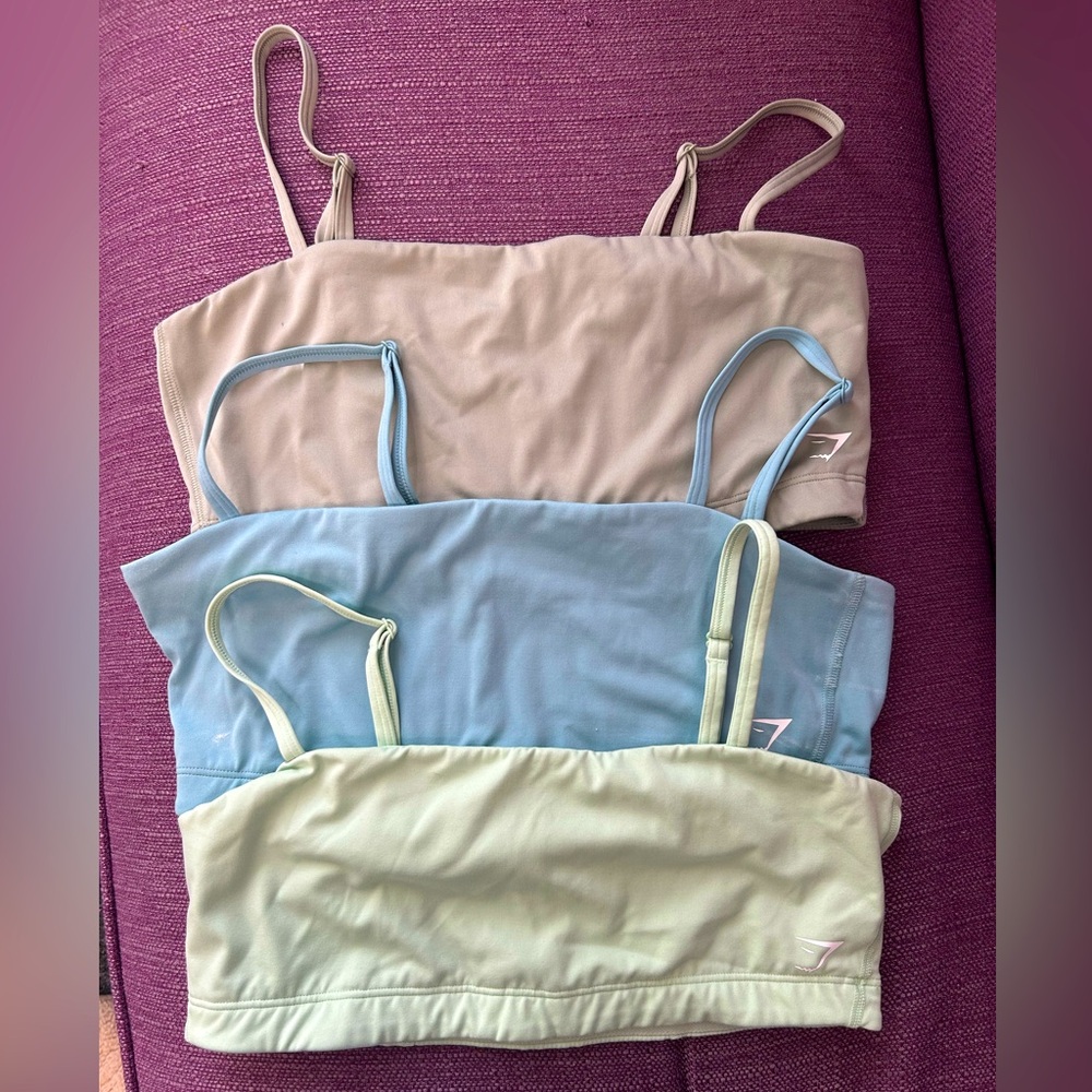 Gymshark Bandeau Sport Bra Bundle